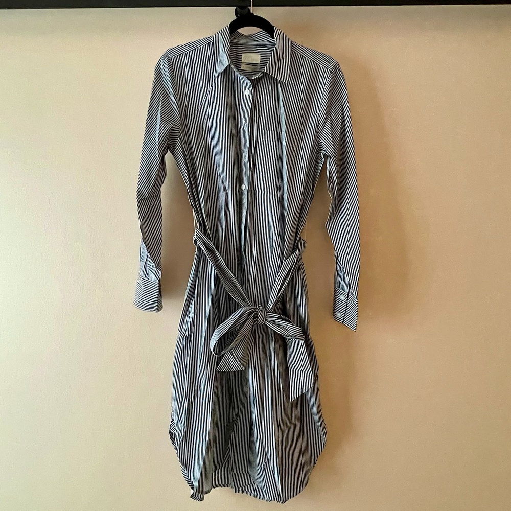 J. Crew Striped Shirtdress